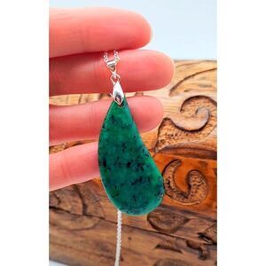 Zoisite Necklace Crystal Pendant Gemstone